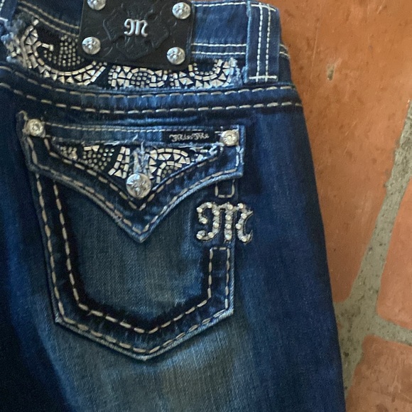 Women’s jeans, Miss me,super bling bling jeans 29 waist boot cut - Picture 3 of 8